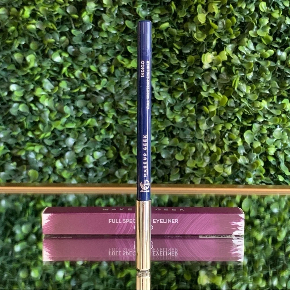 Makeup Geek INDIGO Full Spectrum Eyeliner | Deep Bright Blue | NEW | MG MUG